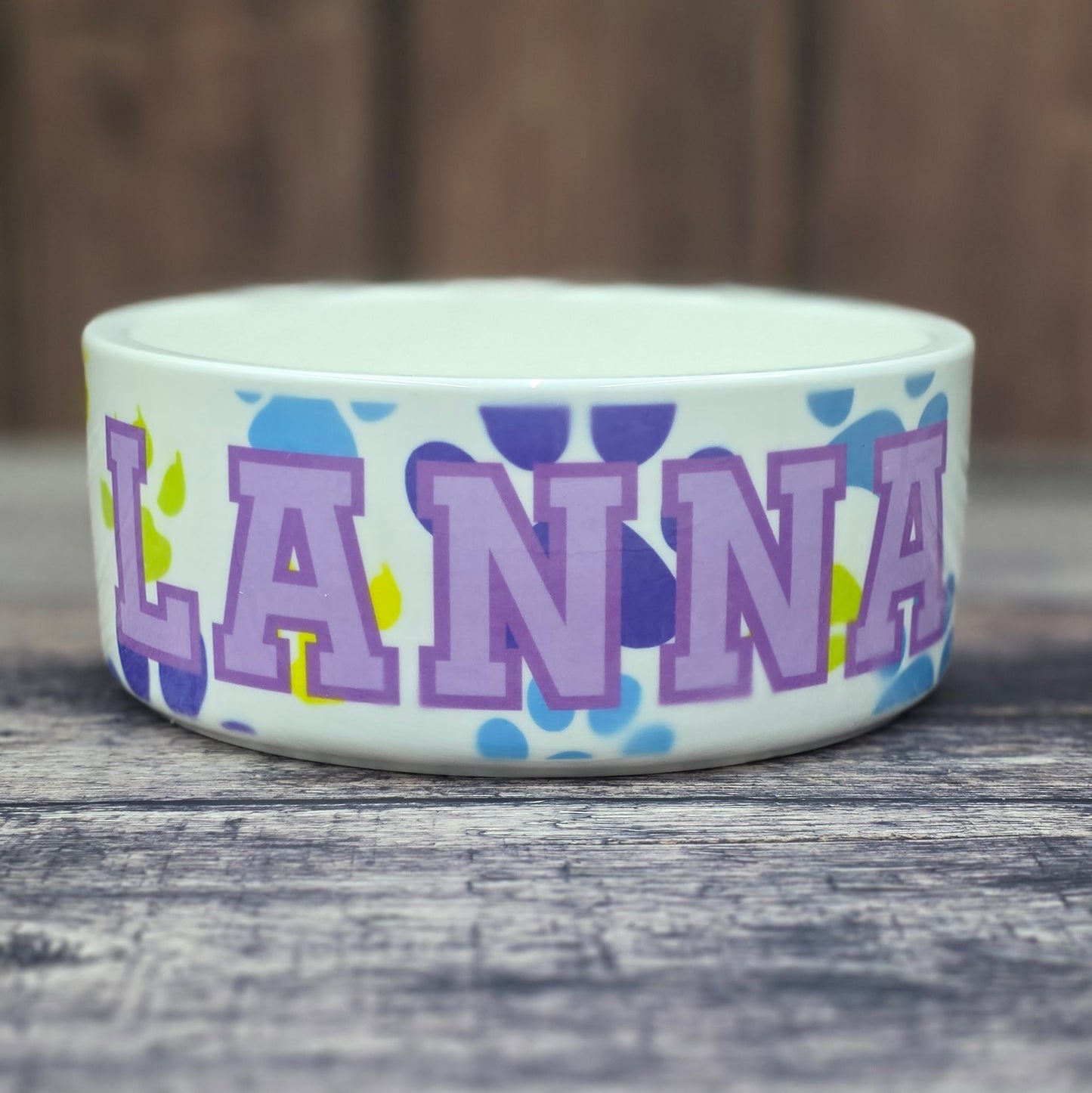 Personalized Pet Dish
